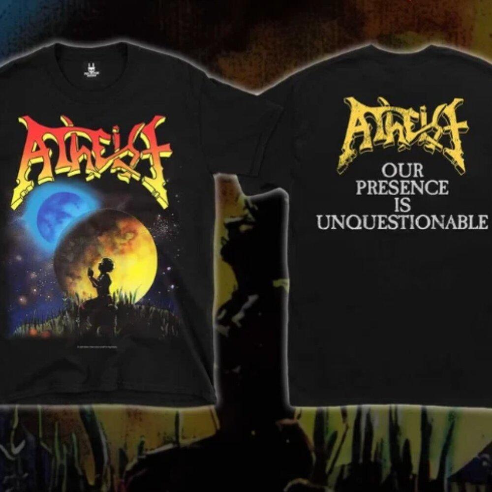 Atheist - Unquestionable Presence - T-shirt 2 Sided